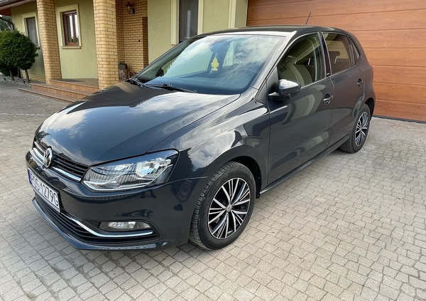 Volkswagen Polo cena 36000 przebieg: 163500, rok produkcji 2017 z Przedecz małe 211